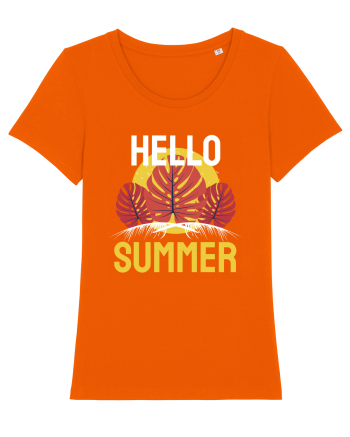 Hello Summer Bright Orange