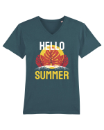 Hello Summer Tricou mânecă scurtă guler V Bărbat Presenter