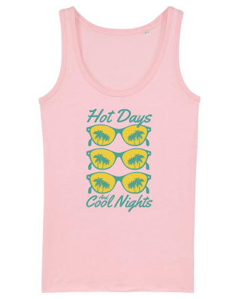 Hot Days and Cool Nights Cotton Pink