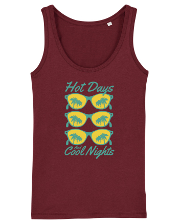 Hot Days and Cool Nights Burgundy