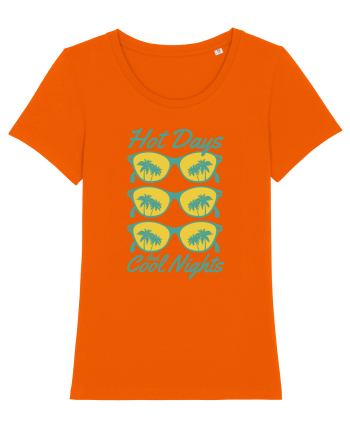Hot Days and Cool Nights Bright Orange
