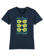 Hot Days and Cool Nights Tricou mânecă scurtă guler V Bărbat Presenter