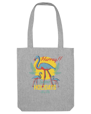 Hurray! Summer Holidays are On Heather Grey