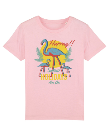 Hurray! Summer Holidays are On Cotton Pink