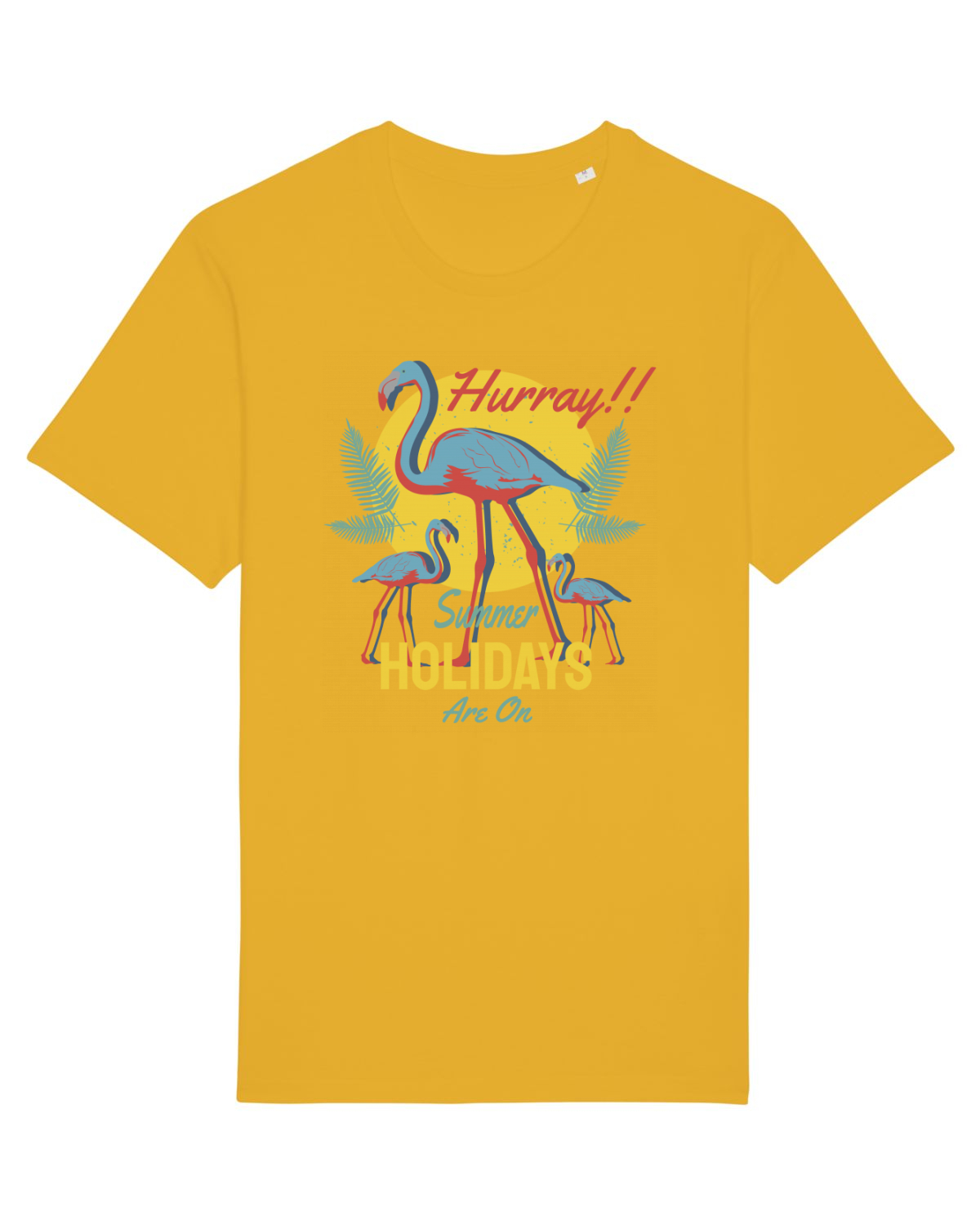 Tricou mânecă scurtă Unisex Rocker Spectra Yellow