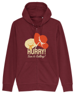 Hurry! Sun is Calling! Hanorac cu fermoar Unisex Connector