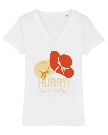 Hurry! Sun is Calling! White