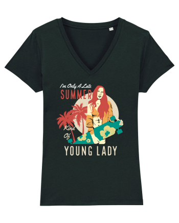 I'm Only A Late Summer Kind Of Young Lady Black