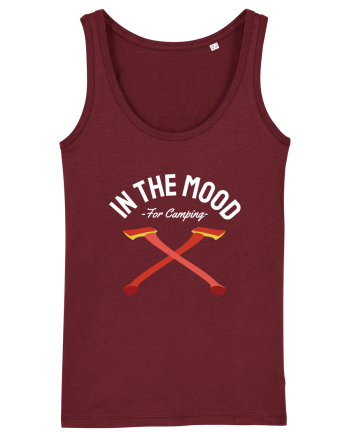 In the Mood for Camping Burgundy