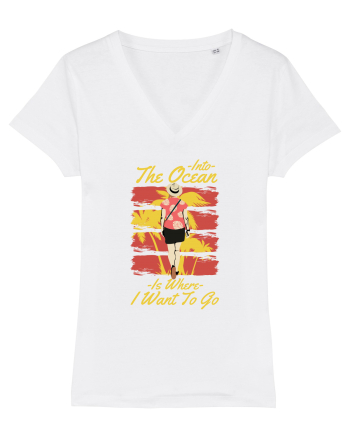Into the Ocean is Where I Want to Go White