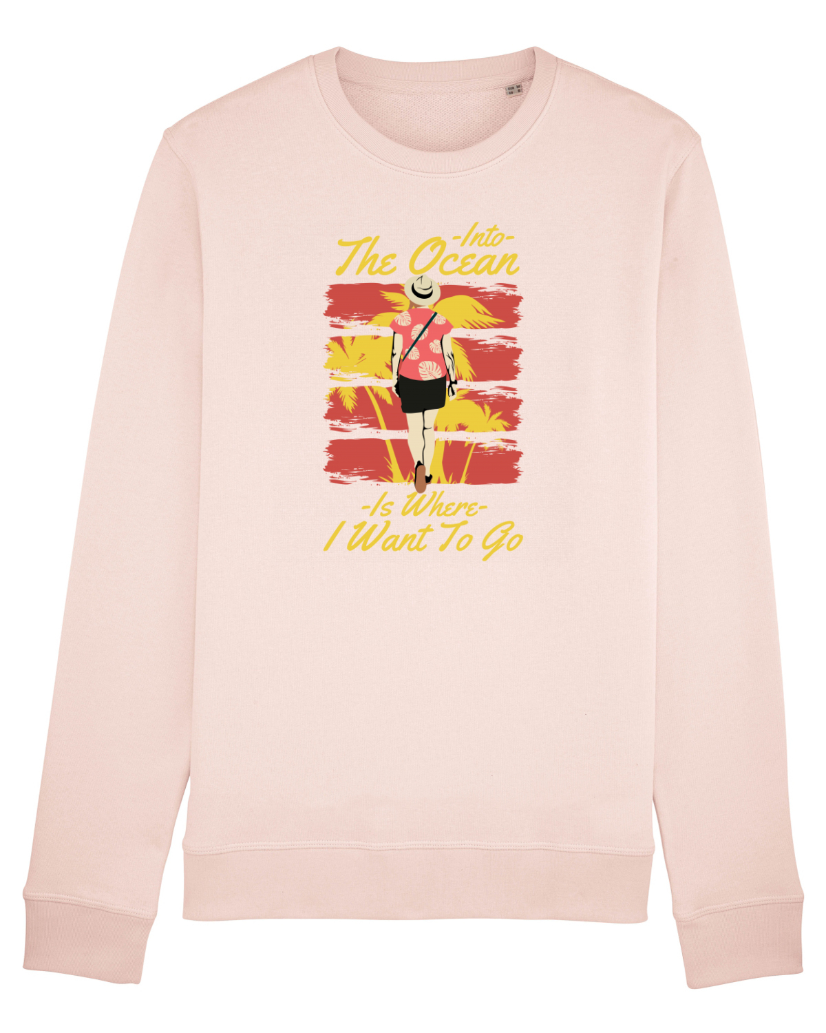 Bluză mânecă lungă Unisex Rise Candy Pink