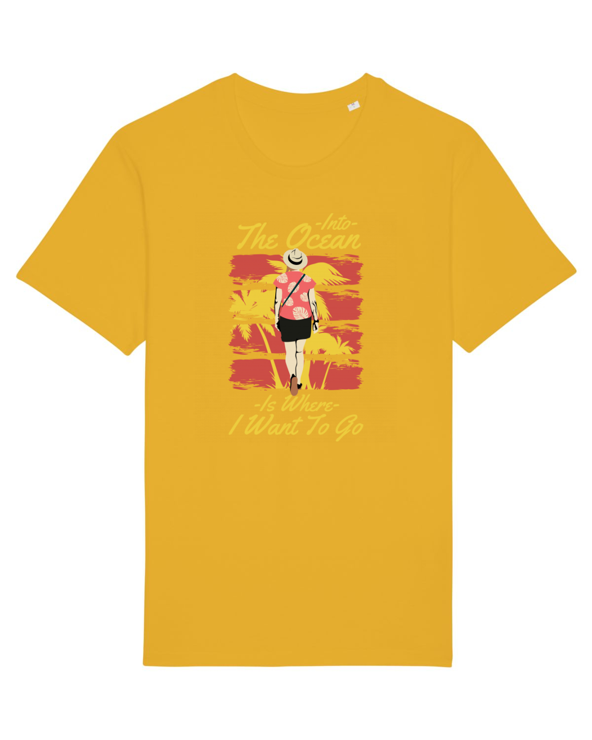 Tricou mânecă scurtă Unisex Rocker Spectra Yellow
