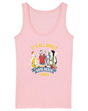 It's All About Some Beach Vibes Cotton Pink