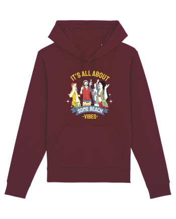 It's All About Some Beach Vibes Burgundy