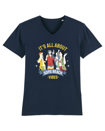 It's All About Some Beach Vibes French Navy