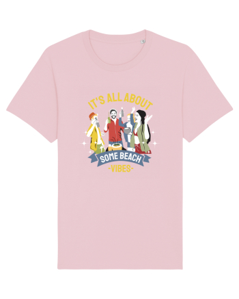 It's All About Some Beach Vibes Cotton Pink