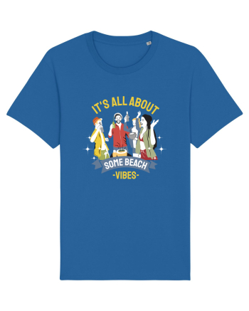 It's All About Some Beach Vibes Royal Blue