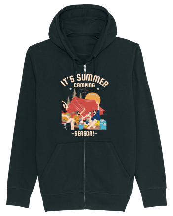 It's Summer Camping Season Black