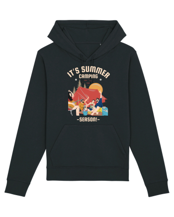 It's Summer Camping Season Black