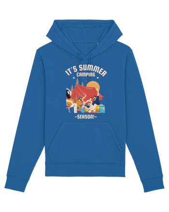 It's Summer Camping Season Royal Blue