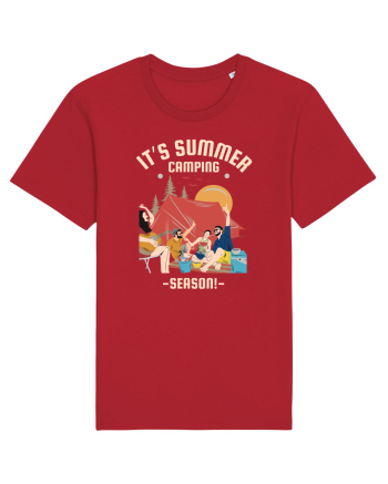 It's Summer Camping Season Red