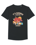 It's Summer Camping Season Tricou mânecă scurtă guler larg Bărbat Skater