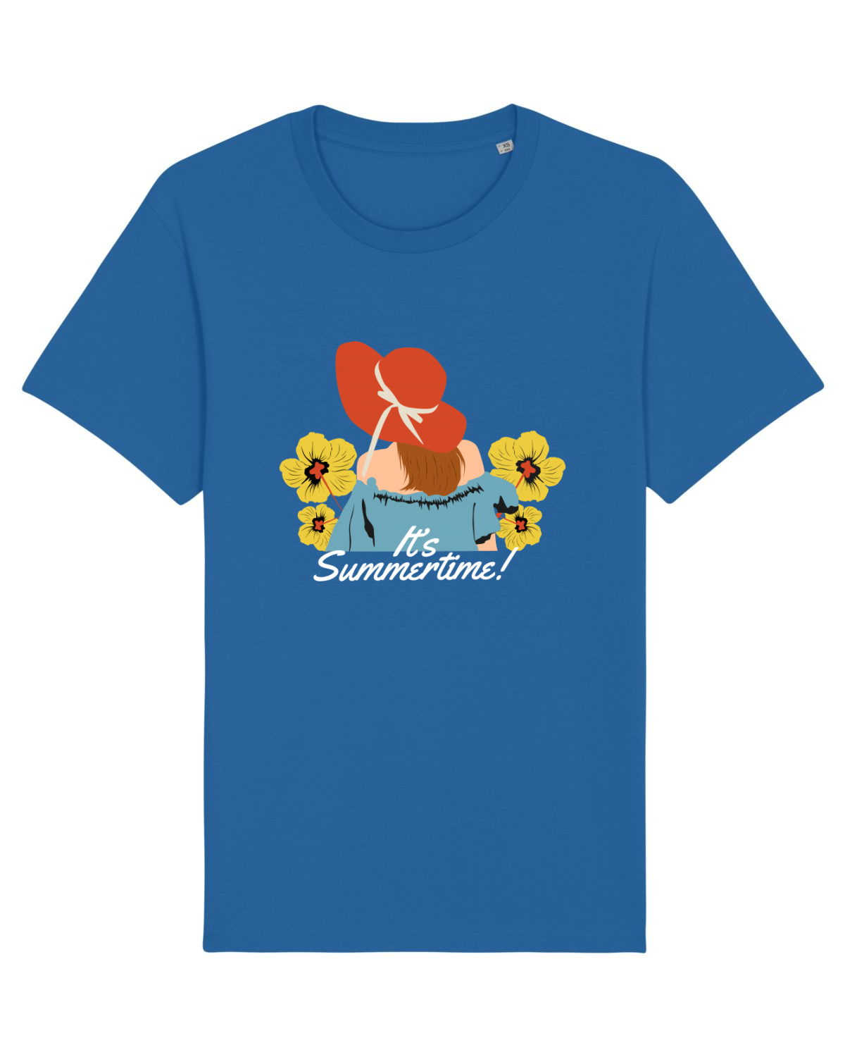 Tricou mânecă scurtă Unisex Rocker Royal Blue