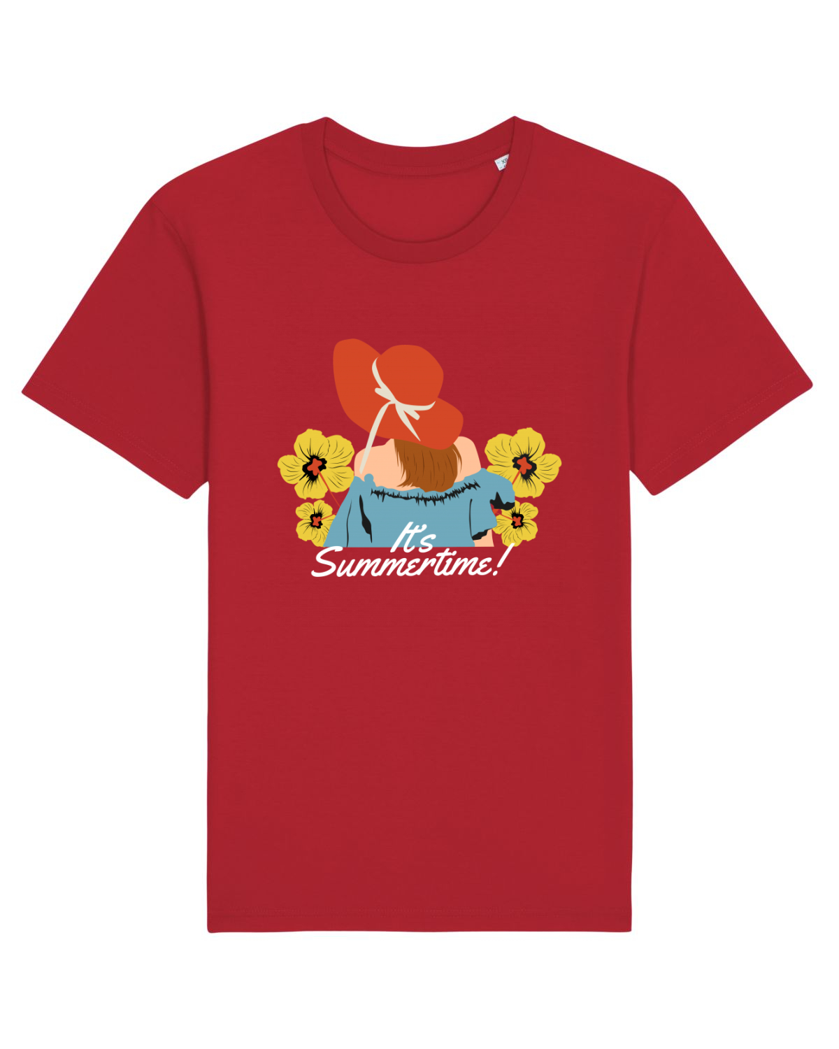 Tricou mânecă scurtă Unisex Rocker Red