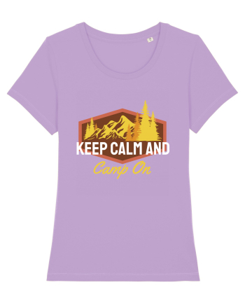 Keep Calm and Camp On Lavender Dawn