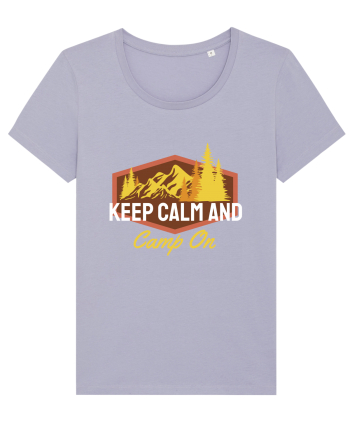 Keep Calm and Camp On Lavender