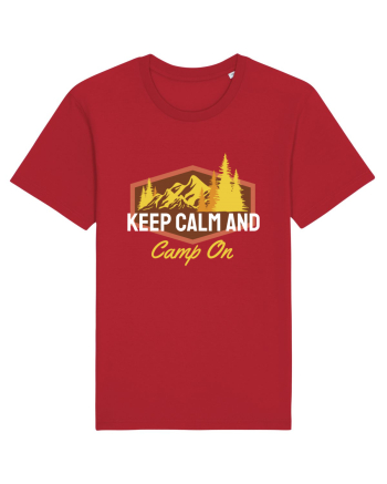 Keep Calm and Camp On Red