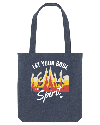 Let Your Soul and Spirit Fly Midnight Blue