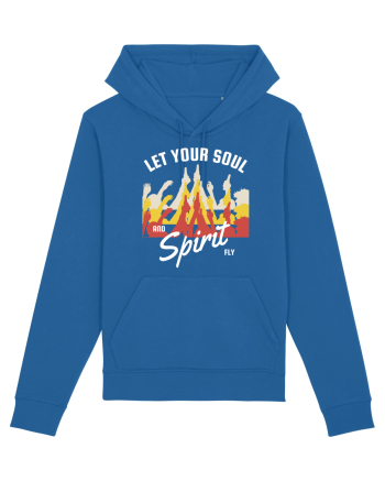 Let Your Soul and Spirit Fly Royal Blue