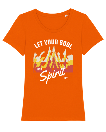 Let Your Soul and Spirit Fly Bright Orange