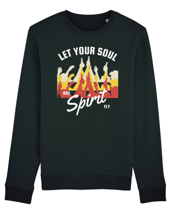 Let Your Soul and Spirit Fly Black