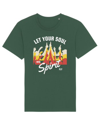 Let Your Soul and Spirit Fly Bottle Green