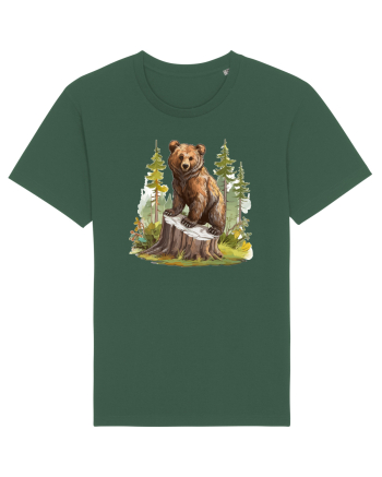 Bear in the forest Bottle Green