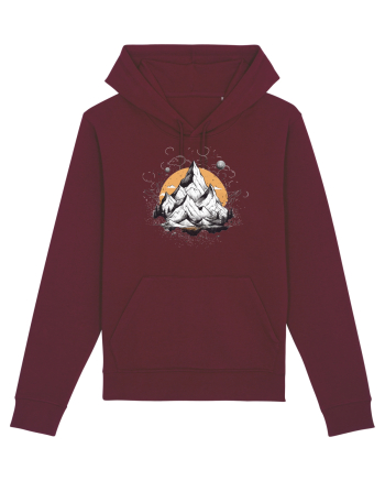 Mountain Doodles Burgundy