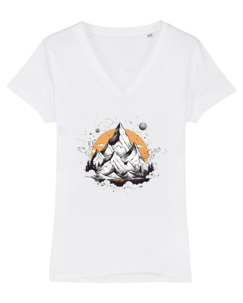 Mountain Doodles White