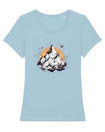 Mountain Doodles Sky Blue