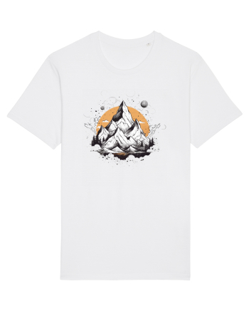 Mountain Doodles White