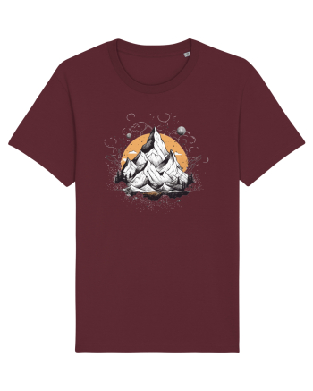 Mountain Doodles Burgundy
