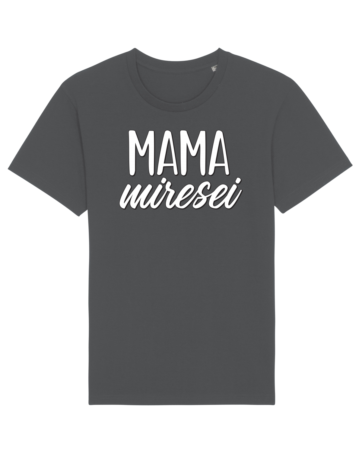 Tricou mânecă scurtă Unisex Rocker Anthracite