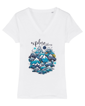Explore the outdoors White