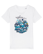 Explore the outdoors Tricou mânecă scurtă  Copii Mini Creator