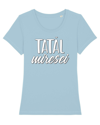 Tricou poze nunta - tatal miresei Sky Blue