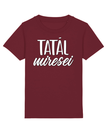Tricou poze nunta - tatal miresei Burgundy