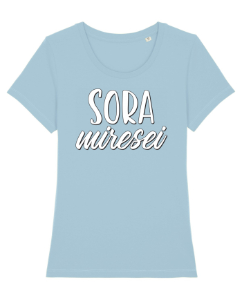 Tricou poze nunta - sora miresei Sky Blue