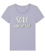 Tricou poze nunta - sora miresei Tricou mânecă scurtă guler larg fitted Damă Expresser