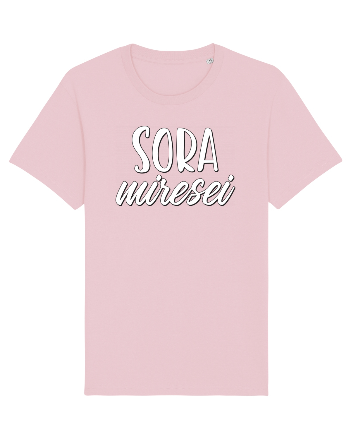 Tricou mânecă scurtă Unisex Rocker Cotton Pink
